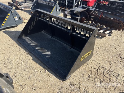 Brandt 84 in Skid Steer Bucket