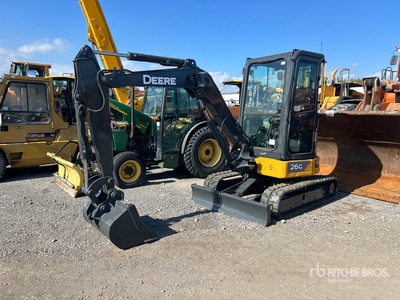 2016 John Deere 26G Mini Excavator (Inoperable)
