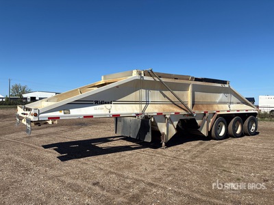 2014 Midland MX3000 38 ft Tri/A Belly Dump Trailer
