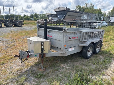 2025 K-Trail D510-T7 10 ft T/A Dump Utility Trailer