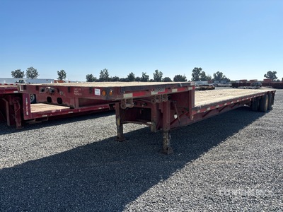 2005 Doonan 482DB14M 48 ft T/A Przyczepa z pokładem schodkowym