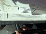 General Appearance with Motor Vehicle Safety Standards Label