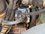 Engine with A/C Compressor