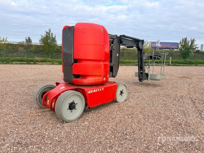2017 Manitou 120AETJC 2WD Electric Nacelle Articulee ブームリフト