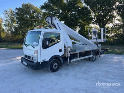 2014 Multitel MT 222 EX 22 m on 2014 Nissan Cabstar 35.12 NT400 Camion Nacelle Bucket Truck