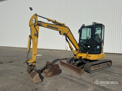 2018 Komatsu PC35MR-5 Mini-Pelle Mini Excavator