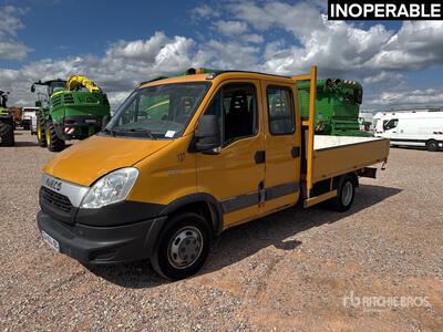 2013 Iveco 35C15 4x2 Camion Plateau Camion à Plateau (Inoperable)