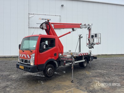 2016 Multitel MT222 22.2 m on 2014 Nissan NT400 4x2 Bucket Truck