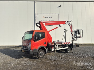 2016 Multitel MJ201 20.1 m on 2016 Nissan NT400 4x2 Bucket Truck