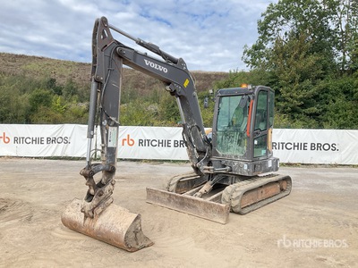 2022 Volvo ECR58 Mini pelle hydraulique
