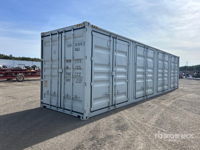 2026 40 ft High Cube Multi-Door Storage Container