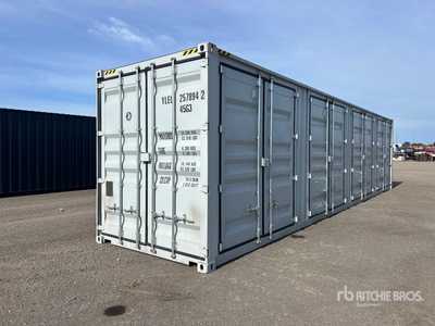 2026 40 ft High Cube Multi-Door Storage Container