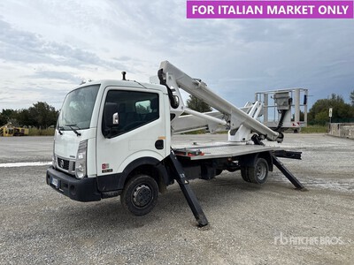 2019 Multitel Pagliero HX195 19.5 m on Nissan Cabstar 35.13 Bucket Truck