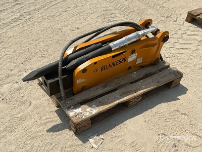 Bilaike 680 Hydraulic Breaker - Fits 5 - 9 ton excavators (Unused)