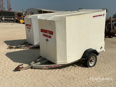 Master Trailer 2.2 m S/A Quantity of (2) Tow Behind Cargo مقطورة فان