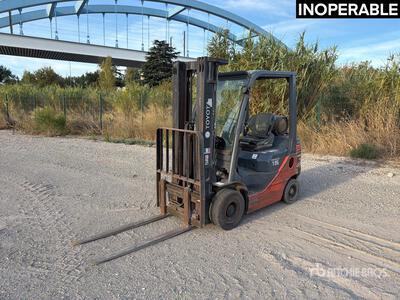 2020 Toyota 8FGF15 1350 kg Forklift (Inoperable)