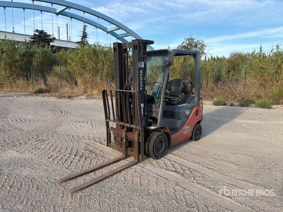 2020 Toyota 8FGF15 1500 kg Chariot Elevateur Gabelstapler (Inoperable)