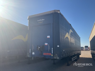 2014 Lecitrailer 3E20 T/A Curtain Side Trailer