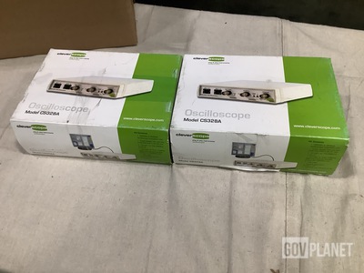 (2) Cleverscope CS328A Oscilloscopes