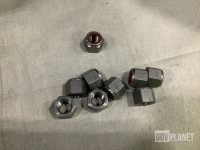 (26) National Aerospace Standards NASM17828-12DMOD Self-Locking Hexagon Nuts