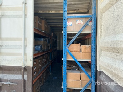 Unused Spare Parts w/ 20 Ft Storage Container