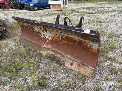 Craig 120 in Q/C Snow Plow - Fits Backhoe