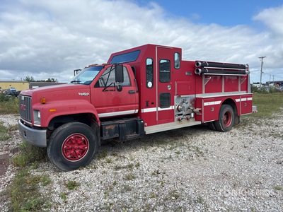 1995 GMC Metfab 4x2 Topkick Fire Truck