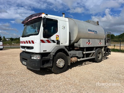 2006 Rincheval EPA 8500 L on 2006 Renault Premium 370 DCI 4x2 Camion repandeuse A Bitume Camion épandeur d'asphalte