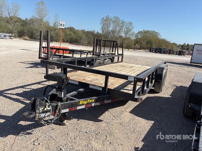 2022 Big Tex 14PI-18BK 18 ft T/A Utility Trailer
