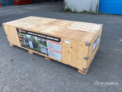 StanForge MS1624A 16 ft x 24 ft Metal Garage Unterstand (Unused)