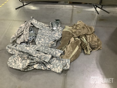 (55) Cold Weather Jackets, (41) Cold Weather Trousers & Assorted Items