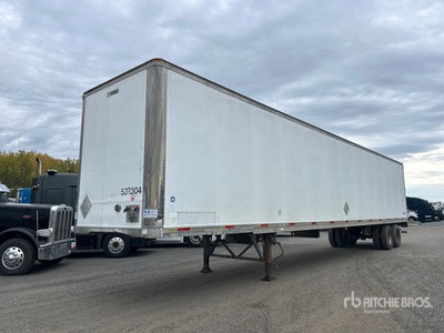 2000 Manac 53 ft x 102 in T/A Rimorchio furgonato