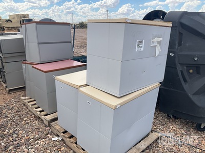 (6) Assorted Metal Filing Cabinets