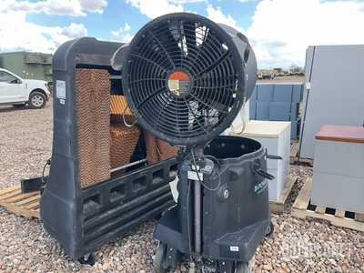 (2) Assorted Portable Misting Coolers