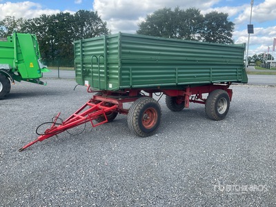 1988 Welger DK 115 8t Remorque à benne basculante