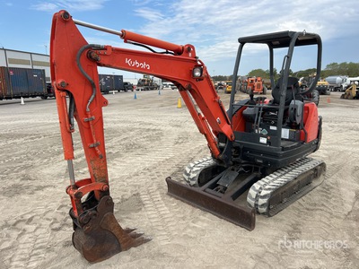 2014 Kubota KX71-3S Mini pelle hydraulique