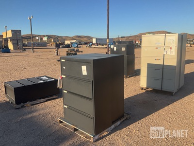 (9) Assorted Filing Cabinets