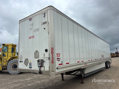 2023 Wabash Dura-Plate 53 ft x 102 in T/A مقطورة فان