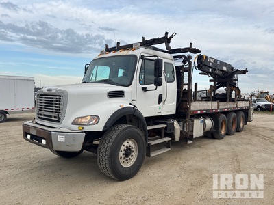 2012 Freightliner M2112 8x6 Self-Loading Extended Cab Log Truck