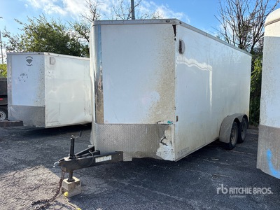 2018 Forest River 16 ft T/A Enclosed Trailer