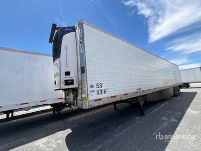 2015 Utility VS2RA 53 ft x 102 in T/A Refrigerated Trailer