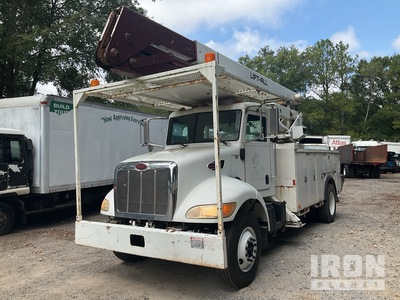 2006 Lift-All LOM10-55-2MS 55 ft on 2007 Peterbilt 335 4x2 Cable Placer Bucket Truck
