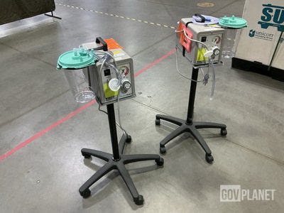 (2) Precision PM63 Power Vac+ Intermittent Aspirators