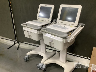 (2) Phillips PageWriter TC70 Electrocardiographs