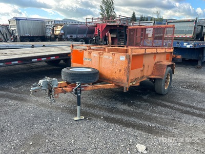 2020 Miska 8 ft S/A Utility Trailer