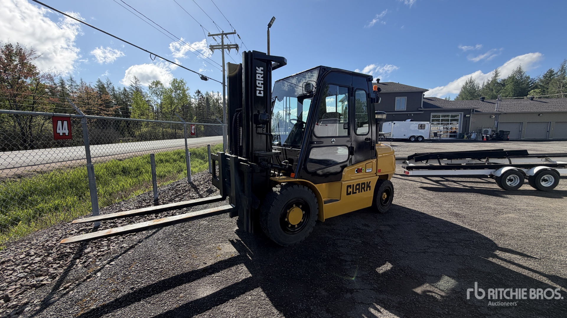 2013 Clark C45 Forklift