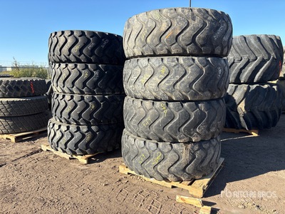Quantity of (8) 20.5R25 Tires