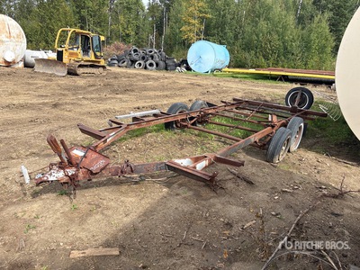 Custom Built 17 ft T/A Utility Trailer (Inoperable)