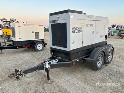 2021 Wacker Neuson G50 38 kW Mobile Generator Set
