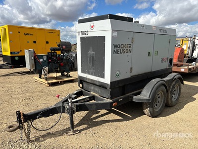 2020 Wacker Neuson G50 38 kW Mobile Generator Set